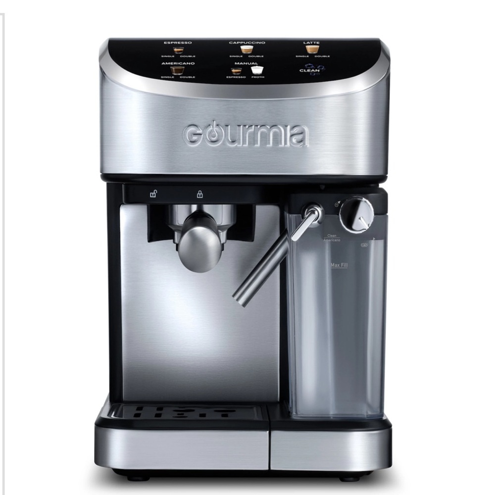 Gourmia Espresso Machine with Milk Frother - Picture 4 of 5